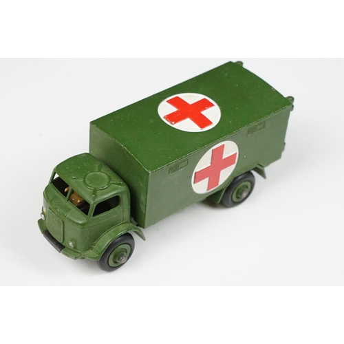 194 - Five boxed military diecast models to include Vilmer (Denmark) 455 Styrbar Chevrolet and 4 x Dinky (... 