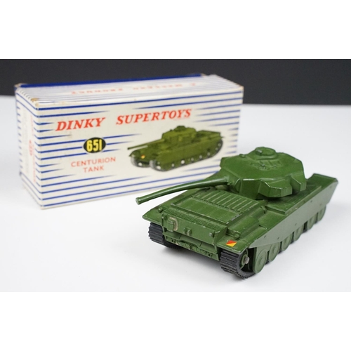 194 - Five boxed military diecast models to include Vilmer (Denmark) 455 Styrbar Chevrolet and 4 x Dinky (... 