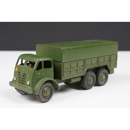 194 - Five boxed military diecast models to include Vilmer (Denmark) 455 Styrbar Chevrolet and 4 x Dinky (... 