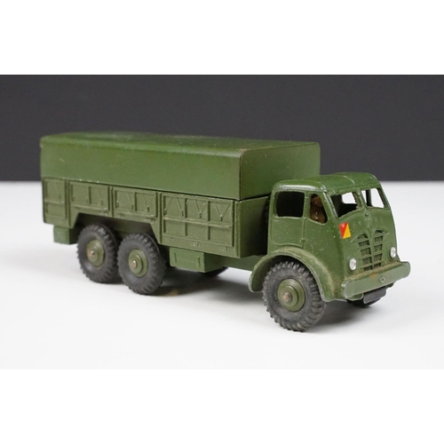 194 - Five boxed military diecast models to include Vilmer (Denmark) 455 Styrbar Chevrolet and 4 x Dinky (... 