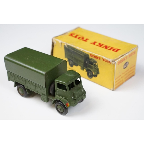 194 - Five boxed military diecast models to include Vilmer (Denmark) 455 Styrbar Chevrolet and 4 x Dinky (... 