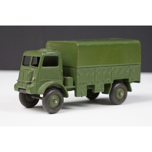 194 - Five boxed military diecast models to include Vilmer (Denmark) 455 Styrbar Chevrolet and 4 x Dinky (... 