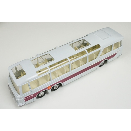 196 - Boxed Dinky 952 Vega Major Luxury Coach diecast model, showing a few areas of paint loss but mainly ... 