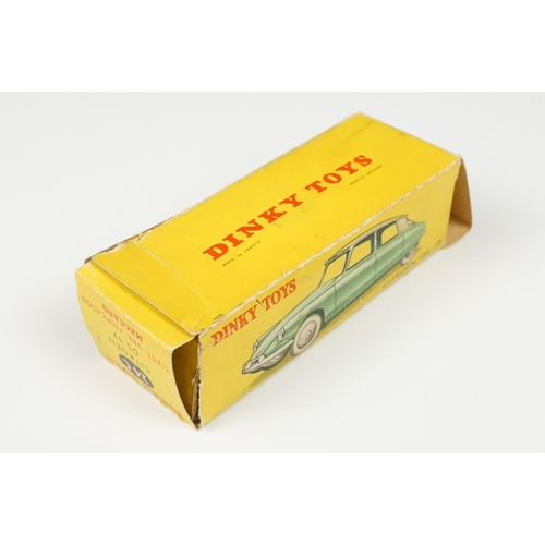 199 - Three French Dinky diecast models to include 24V Buick Roadster  in blue (some heavy paint marks and... 