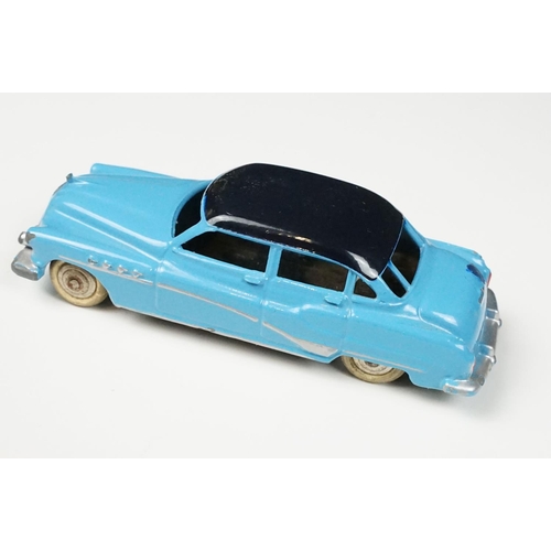 199 - Three French Dinky diecast models to include 24V Buick Roadster  in blue (some heavy paint marks and... 