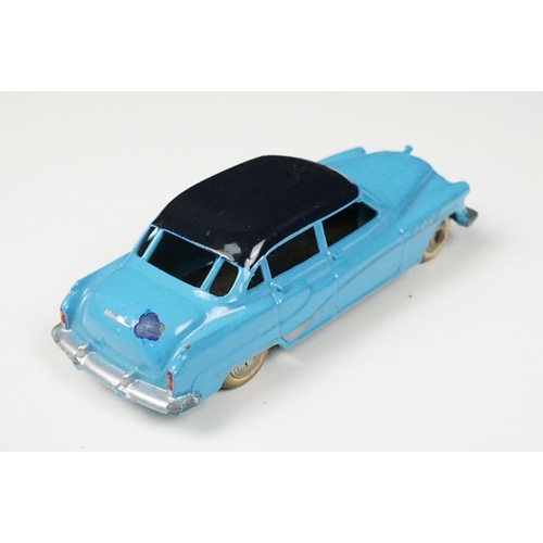 199 - Three French Dinky diecast models to include 24V Buick Roadster  in blue (some heavy paint marks and... 