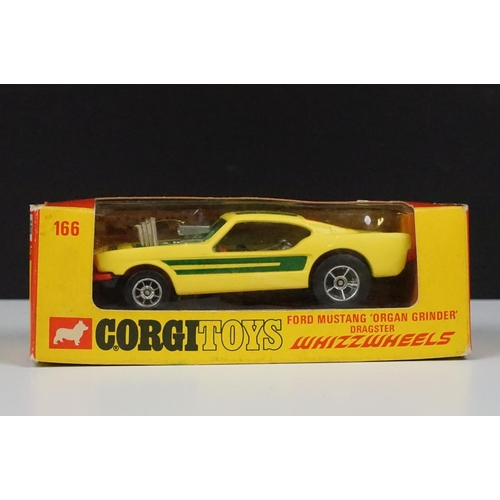 200 - Three boxed / cased diecast models to include 2 x Corgi Whizzwheels (164 ISON Bros Wild Honey Dragst... 