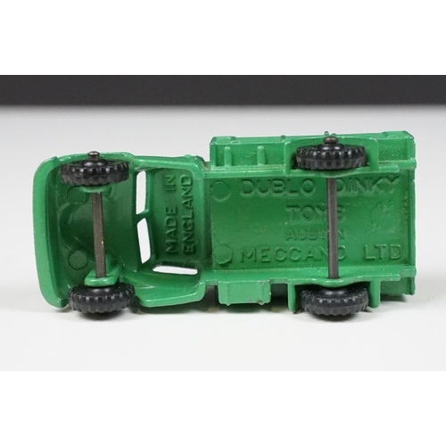 205 - Two boxed Dinky Dublo diecast models to include 064 Austin Lorry in green and 072 Bedford Articulate... 