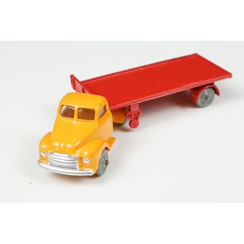 205 - Two boxed Dinky Dublo diecast models to include 064 Austin Lorry in green and 072 Bedford Articulate... 