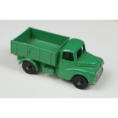 205 - Two boxed Dinky Dublo diecast models to include 064 Austin Lorry in green and 072 Bedford Articulate... 