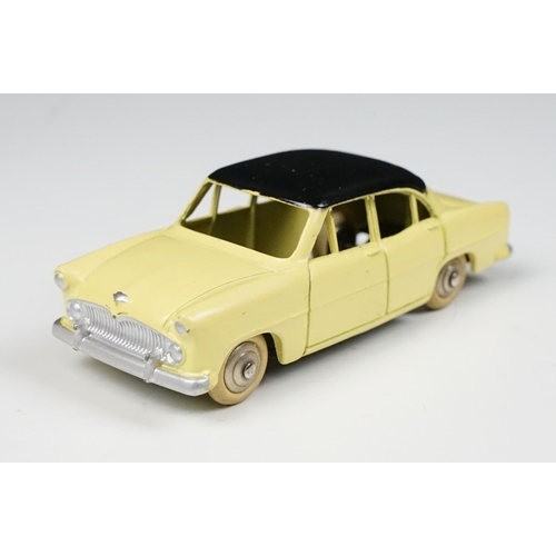 206 - Two boxed French Dinky diecast models to include 24Z Simca Versailles in pale yellow with black roof... 