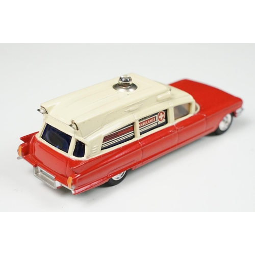 207 - Three boxed emergency service diecast models to include Dinky 253 Daimler Ambulance and 2 x Corgi (4... 