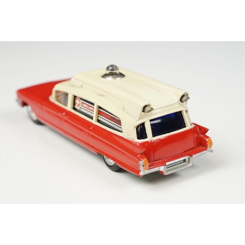 207 - Three boxed emergency service diecast models to include Dinky 253 Daimler Ambulance and 2 x Corgi (4... 