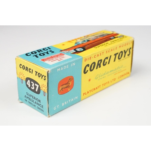 207 - Three boxed emergency service diecast models to include Dinky 253 Daimler Ambulance and 2 x Corgi (4... 