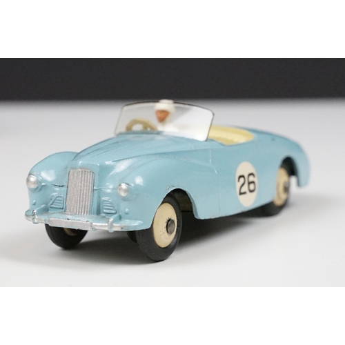 209 - Four boxed Dinky diecast models to include 110 Aston Martin DB3 Sports, 109 Austin Healey 100 Sports... 