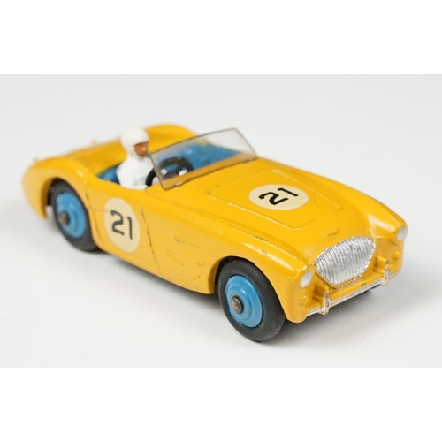 209 - Four boxed Dinky diecast models to include 110 Aston Martin DB3 Sports, 109 Austin Healey 100 Sports... 