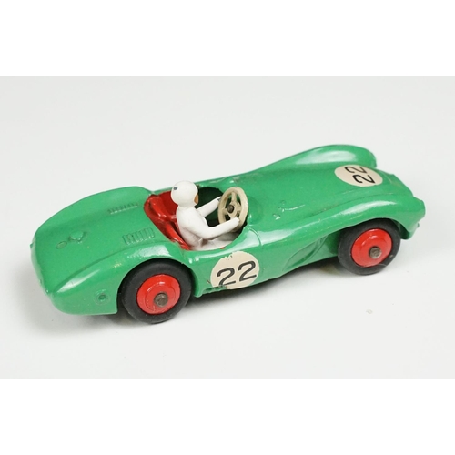 209 - Four boxed Dinky diecast models to include 110 Aston Martin DB3 Sports, 109 Austin Healey 100 Sports... 