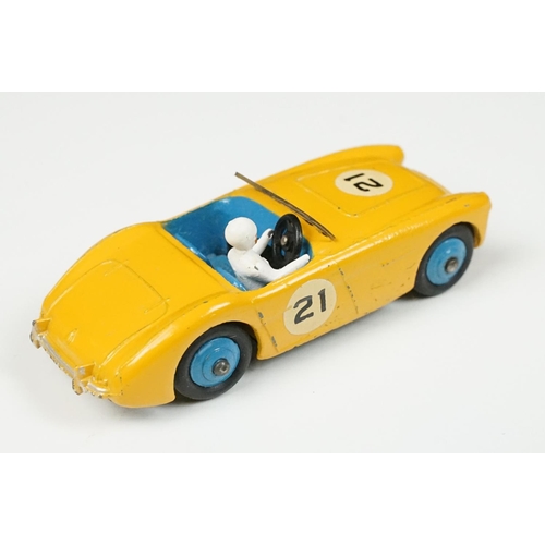 209 - Four boxed Dinky diecast models to include 110 Aston Martin DB3 Sports, 109 Austin Healey 100 Sports... 