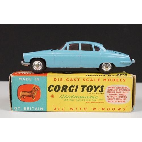 210 - Two boxed Corgi By Special Request diecast models to include 247 Mercedes Benz 600 Pullman in metall... 