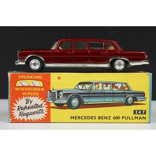 210 - Two boxed Corgi By Special Request diecast models to include 247 Mercedes Benz 600 Pullman in metall... 