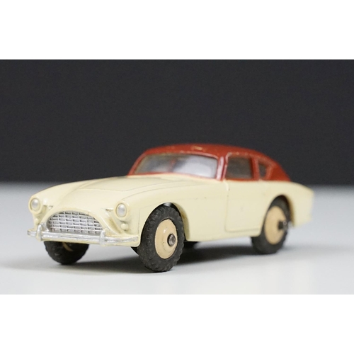 216 - Two boxed Dinky diecast models to include 162 Ford Zephyr Saloon in two tone blue and 167 A C Aceca ... 