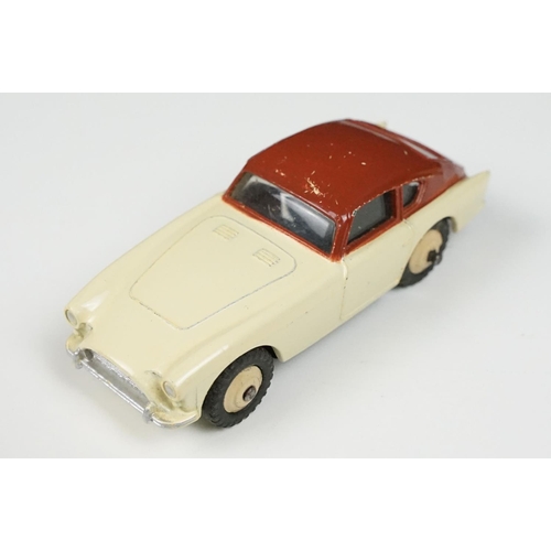 216 - Two boxed Dinky diecast models to include 162 Ford Zephyr Saloon in two tone blue and 167 A C Aceca ... 