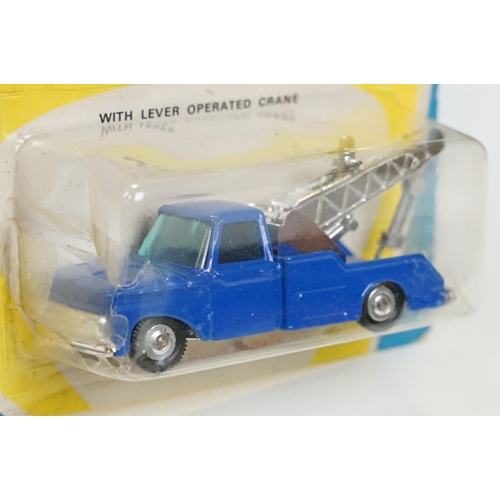 223 - Three carded Corgi Juniors diecast models with US version cards to include 35 Ford Camper in turquoi... 