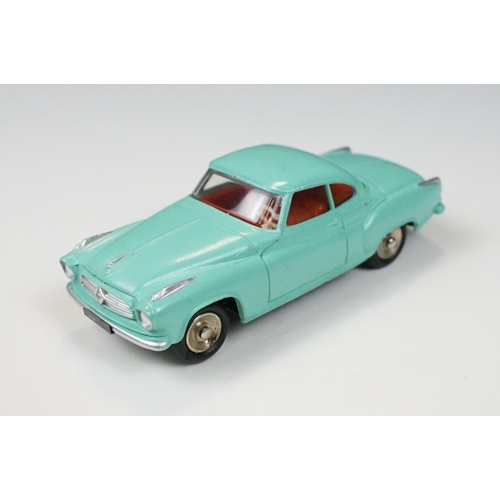 226 - Two boxed French Dinky diecast models to include 549 Coupe Borgward Isabella in turquoise, and 24H M... 