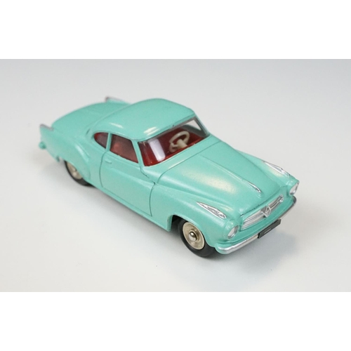 226 - Two boxed French Dinky diecast models to include 549 Coupe Borgward Isabella in turquoise, and 24H M... 