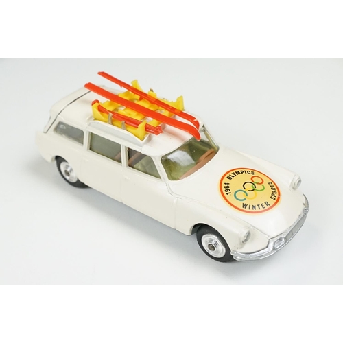 228 - Boxed Corgi 475 Citroen Safari Olympic Winter Sports 'By Special Request' diecast model in white, wi... 