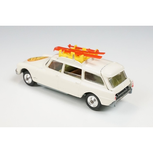 228 - Boxed Corgi 475 Citroen Safari Olympic Winter Sports 'By Special Request' diecast model in white, wi... 