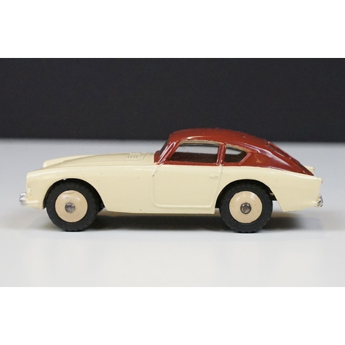 229 - Boxed Dinky 167 A C Aceca Coupe diecast model in cream and brown with cream hubs, box with correct c... 