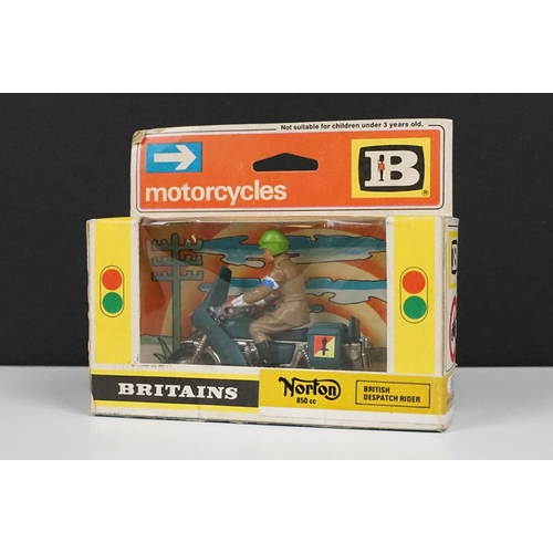 230 - 12 Boxed Britains Motorcycles models to include 9672, 9691, 9673, 9677, 9691, 9682, 9695, 9678, 9694... 