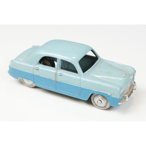 239 - Six boxed Dinky diecast models to include 162 Ford Zephyr Saloon in two tone blue, 480 Bedford 10 CW... 