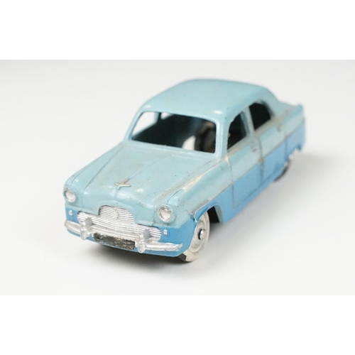 239 - Six boxed Dinky diecast models to include 162 Ford Zephyr Saloon in two tone blue, 480 Bedford 10 CW... 