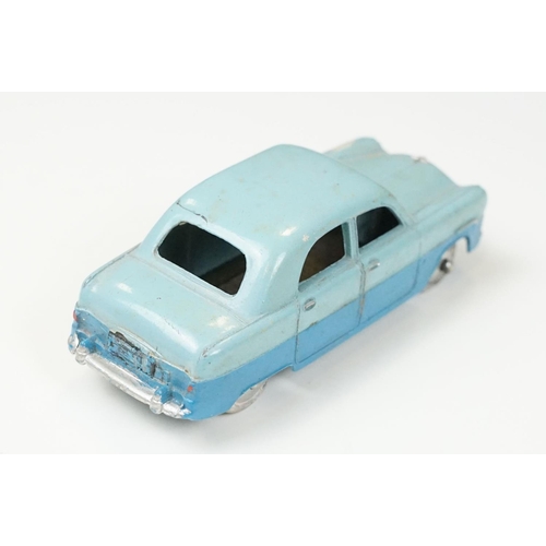 239 - Six boxed Dinky diecast models to include 162 Ford Zephyr Saloon in two tone blue, 480 Bedford 10 CW... 