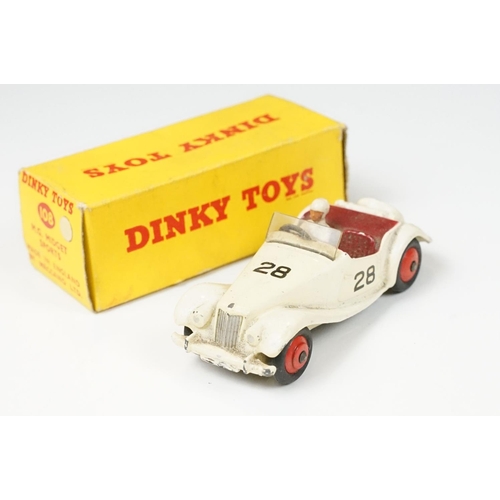 239 - Six boxed Dinky diecast models to include 162 Ford Zephyr Saloon in two tone blue, 480 Bedford 10 CW... 