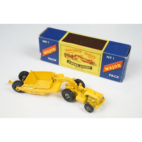 240 - Five boxed Matchbox Lesney Major & Accessory Pack diecast models to include 4 x Major Packs (No 4 Ru... 