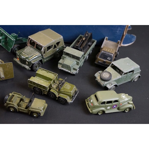 134 - Quantity of play worn diecast models from the mid 20th C onwards to include Dinky, Matchbox, Lledo, ... 