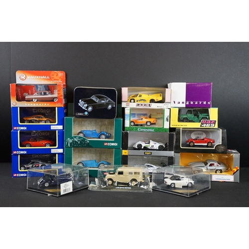 137 - 18 Boxed / cased diecast models to include Onyx, Corgi. Lledo Vauxhall, Vitesse, Cararama etc, mainl... 