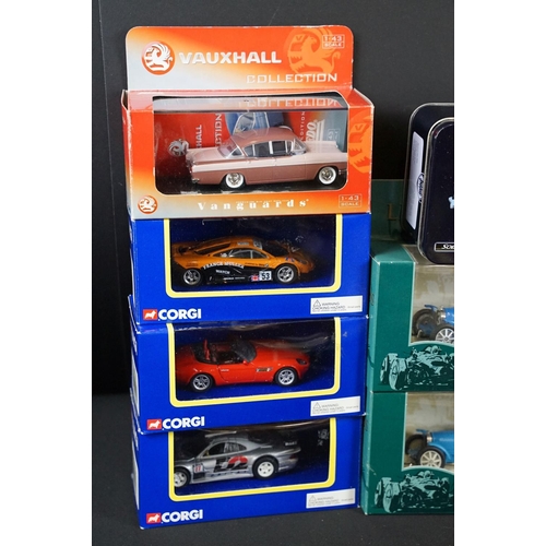 137 - 18 Boxed / cased diecast models to include Onyx, Corgi. Lledo Vauxhall, Vitesse, Cararama etc, mainl... 