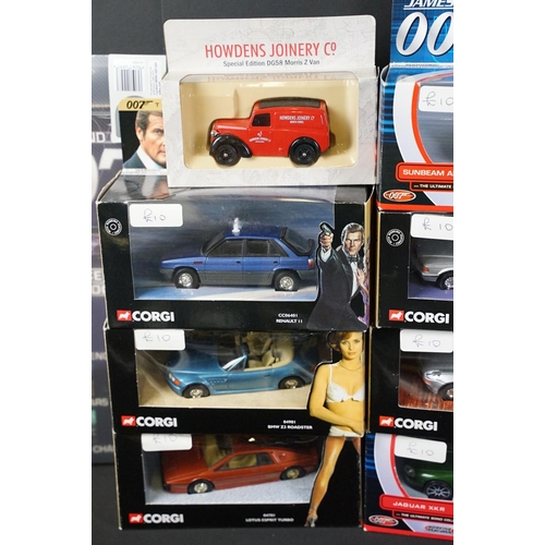 143 - 17 Boxed / cased James Bond diecast models to include 5 x Corgi The Definitive Bond Collection (0470... 