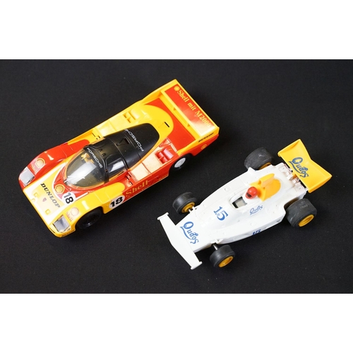 145 - Seven boxed Scalextric slot cars to include C472 Dunlop F3, C316 Ford XLR2 Valvoline, C321 Fiesta XR... 