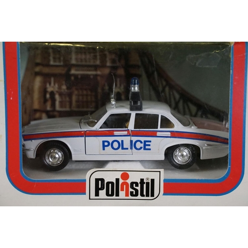 147 - 14 Boxed Polistil diecast models to include S14 Honda Coupe Z, S20 Volvo 164E, S635 Jaguar Police, S... 