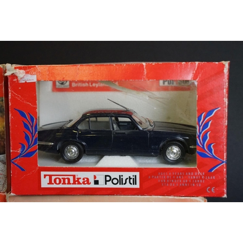 147 - 14 Boxed Polistil diecast models to include S14 Honda Coupe Z, S20 Volvo 164E, S635 Jaguar Police, S... 