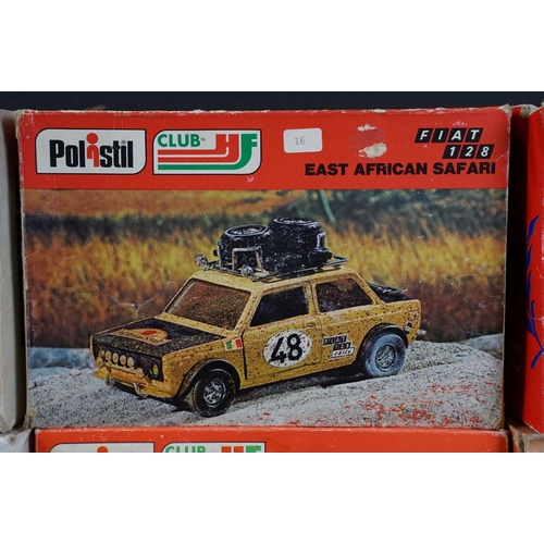 147 - 14 Boxed Polistil diecast models to include S14 Honda Coupe Z, S20 Volvo 164E, S635 Jaguar Police, S... 