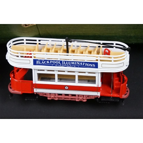 148 - Collection of around 85 Corgi diecast models buses & trams, featuring London Transport Routemaster e... 