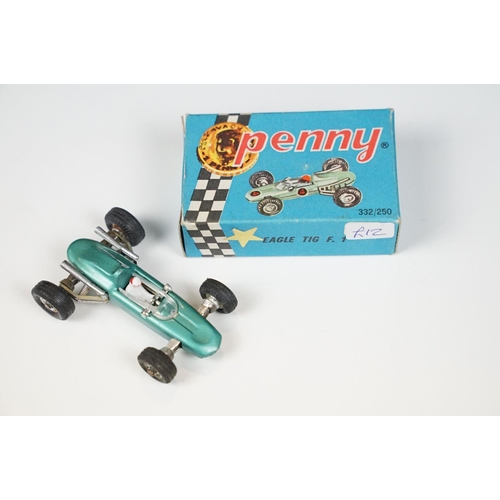 167 - Seven boxed diecast models to include Politoys Eagle TIG F1 and 6 x Matchbox featuring Rolamatics 73... 