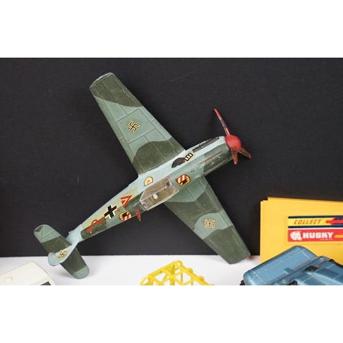 172 - Over 30 mid 20th C play worn diecast models to include Corgi, Dinky and Matchbox featuring many TV r... 