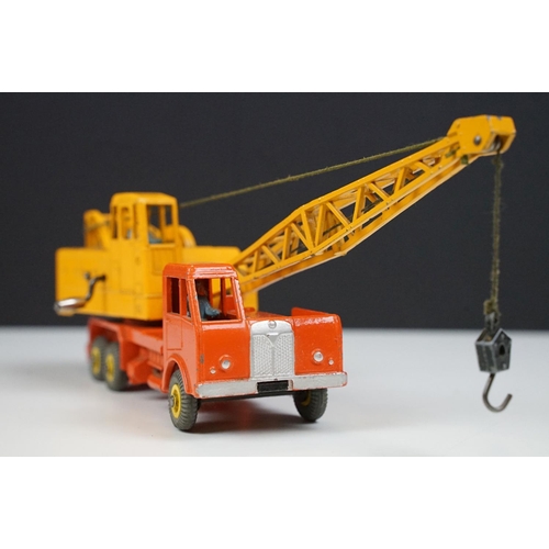 174 - Four boxed Dinky diecast construction models to include 401 Coventry Climax Fork Lift Truck, 965 Euc... 